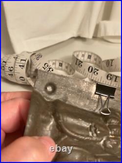 Sale! Antique Santa Chocolate Mold Jaburg Bros Worth St NYC