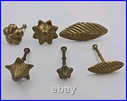 Set Of 6 Bronze Magyfleur Casting Forms for Chocolate or Sugar Vintage