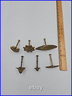 Set Of 6 Bronze Magyfleur Casting Forms for Chocolate or Sugar Vintage