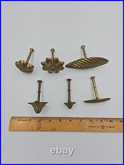 Set Of 6 Bronze Magyfleur Casting Forms for Chocolate or Sugar Vintage