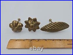 Set Of 6 Bronze Magyfleur Casting Forms for Chocolate or Sugar Vintage