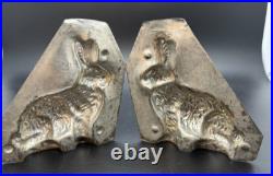 Set of 3 ANTIQUE Tin Rabbit Chocolate Molds GRADUATED (Small, Medium, Large) Set of 3 ANTIQUE Tin Rabbit Chocolate Molds GRADUATED (Small, Medium, Large)