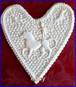 Springerle Speculaas Gingerbread Marzipan Cookie Stamp Press Mold LION HEART