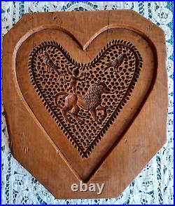 Springerle Speculaas Gingerbread Marzipan Cookie Stamp Press Mold LION HEART