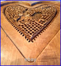 Springerle Speculaas Gingerbread Marzipan Cookie Stamp Press Mold LION HEART