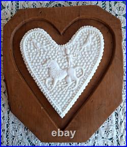 Springerle Speculaas Gingerbread Marzipan Cookie Stamp Press Mold LION HEART