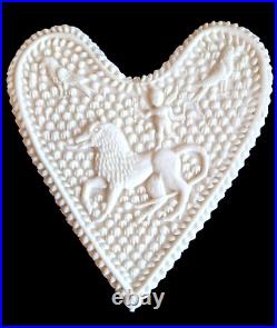 Springerle Speculaas Gingerbread Marzipan Cookie Stamp Press Mold LION HEART