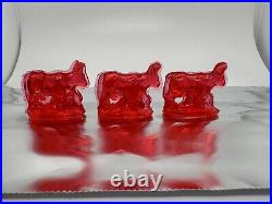 Thomas Mills And bros. Cast Iron Clear Toy Candy Mold #158 Cow With Calf