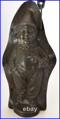 Turn of The Century Clown Themed Chocolate Mold Pattern Germany Circa 1910 Turn of The Century Clown Themed Chocolate Mold Pattern Germany Circa 1910