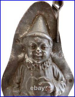 Turn of The Century Clown Themed Chocolate Mold Pattern Germany Circa 1910 Turn of The Century Clown Themed Chocolate Mold Pattern Germany Circa 1910