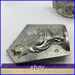 Two Antique Metal Easter Mr. & Mrs. Pheasant Chocolate Mold Germany Van Emden Two Antique Metal Easter Mr. & Mrs. Pheasant Chocolate Mold Germany Van Emden