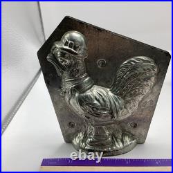 Two Antique Metal Easter Mr. & Mrs. Pheasant Chocolate Mold Germany Van Emden Two Antique Metal Easter Mr. & Mrs. Pheasant Chocolate Mold Germany Van Emden