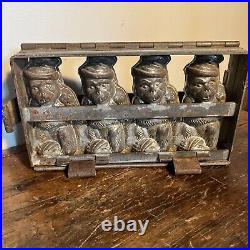 Ultra RARE Van Emden Co NY 4 Monkeys Chocolate Mold #8626 Made In Germany