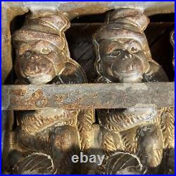 Ultra RARE Van Emden Co NY 4 Monkeys Chocolate Mold #8626 Made In Germany