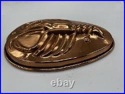 Unusual and Antique French Copper Mold LOBSTER Active