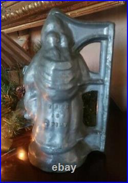 VERY Old Large Antique 19th Century Santa Claus Chocolate Mold E & CO 194 RARE