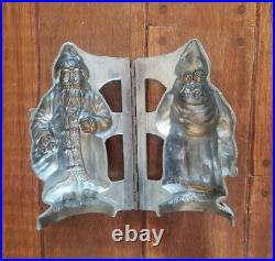 VERY Old Large Antique 19th Century Santa Claus Chocolate Mold E & CO 194 RARE