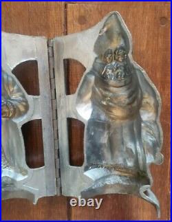 VERY Old Large Antique 19th Century Santa Claus Chocolate Mold E & CO 194 RARE