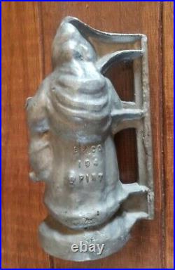 VERY Old Large Antique 19th Century Santa Claus Chocolate Mold E & CO 194 RARE