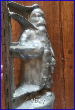 VERY Old Large Antique 19th Century Santa Claus Chocolate Mold E & CO 194 RARE