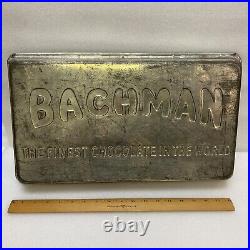 VTG or ANTIQUE CHOCOLATE MOLD BACHMAN THE FINEST CHOCOLATE IN THE WORLD