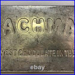 VTG or ANTIQUE CHOCOLATE MOLD BACHMAN THE FINEST CHOCOLATE IN THE WORLD