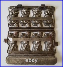 Vintage 4 Santa Claus St. Nickolas with Cane Anton Reiche Chocolate Mould Mold