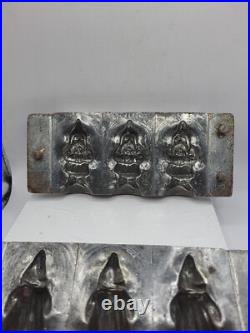 Vintage ANTON REICHE Santa St. Nickolas CHOCOLATE MOLD # 7854 # 2 Matching shelf Vintage ANTON REICHE Santa St. Nickolas CHOCOLATE MOLD # 7854 # 2 Matching shelf