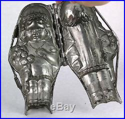 Vintage Antique 10 Bride and Groom Chocolate Molds