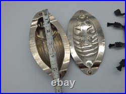 Vintage Antique 6x3 Chocolate Mold June Bug Design Beetle Rare Good Luck TF698 Vintage Antique 6x3 Chocolate Mold June Bug Design Beetle Rare Good Luck TF698