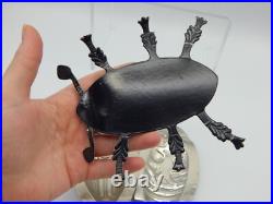 Vintage Antique 6x3 Chocolate Mold June Bug Design Beetle Rare Good Luck TF698 Vintage Antique 6x3 Chocolate Mold June Bug Design Beetle Rare Good Luck TF698