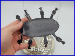 Vintage Antique 6x3 Chocolate Mold June Bug Design Beetle Rare Good Luck TF698 Vintage Antique 6x3 Chocolate Mold June Bug Design Beetle Rare Good Luck TF698