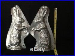 Vintage Antique Chocolate Bunny Rabbit Mold