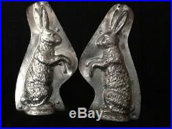 Vintage Antique Chocolate Bunny Rabbit Mold