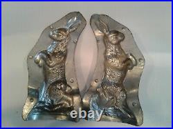 Vintage Antique Chocolate Mold-Germany-10 1/2 tall-Standing Rabbit #32 or 3 22