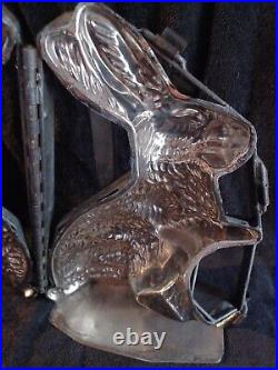 Vintage Antique Easter Bunny Chocolate Mold
