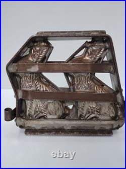 Vintage / Antique Hinged Rabbit Chocolate Mold Quality Double EASTER BUNNY Vintage / Antique Hinged Rabbit Chocolate Mold Quality Double EASTER BUNNY