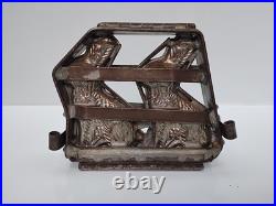 Vintage / Antique Hinged Rabbit Chocolate Mold Quality Double EASTER BUNNY Vintage / Antique Hinged Rabbit Chocolate Mold Quality Double EASTER BUNNY