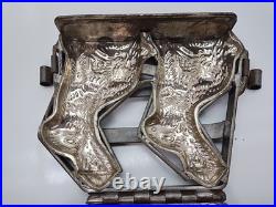 Vintage / Antique Hinged Rabbit Chocolate Mold Quality Double EASTER BUNNY Vintage / Antique Hinged Rabbit Chocolate Mold Quality Double EASTER BUNNY
