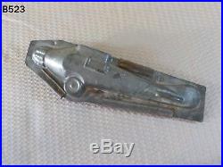 Vintage Antique Metal Tin Airplane Monoplane Chocolate Candy Mold Mould Rare