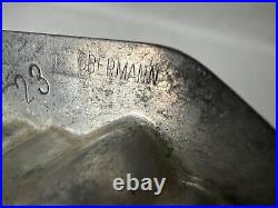 Vintage Antique Obermann 5.25 TODDLER BOOTIE SHOE Chocolate Candy Mold #23