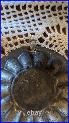 Vintage Antique metal French chocolate candy Tart molds Rabbit Unusual