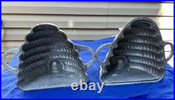 Vintage BEHIVE Large Aluminum Chocolate 2 pc. Mold weighs 4 Lbs. 8 X 8 X 9.5 Vintage BEHIVE Large Aluminum Chocolate 2 pc. Mold weighs 4 Lbs. 8 X 8 X 9.5