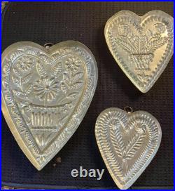 Vintage Birth Gramm Swiss Copper Cake/Chocolate Molds Set of Three Vintage Birth Gramm Swiss Copper Cake/Chocolate Molds Set of Three