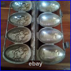 Vintage Bunny Chocolate Mold Rare Running Rabbit