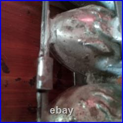 Vintage Bunny Chocolate Mold Rare Running Rabbit
