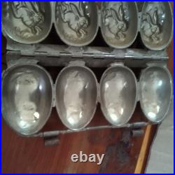 Vintage Bunny Chocolate Mold Rare Running Rabbit