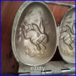 Vintage Bunny Chocolate Mold Rare Running Rabbit