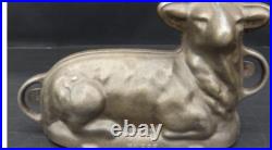 Vintage Cast Iron Lamb Baking Mold