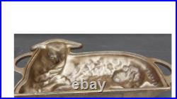 Vintage Cast Iron Lamb Baking Mold